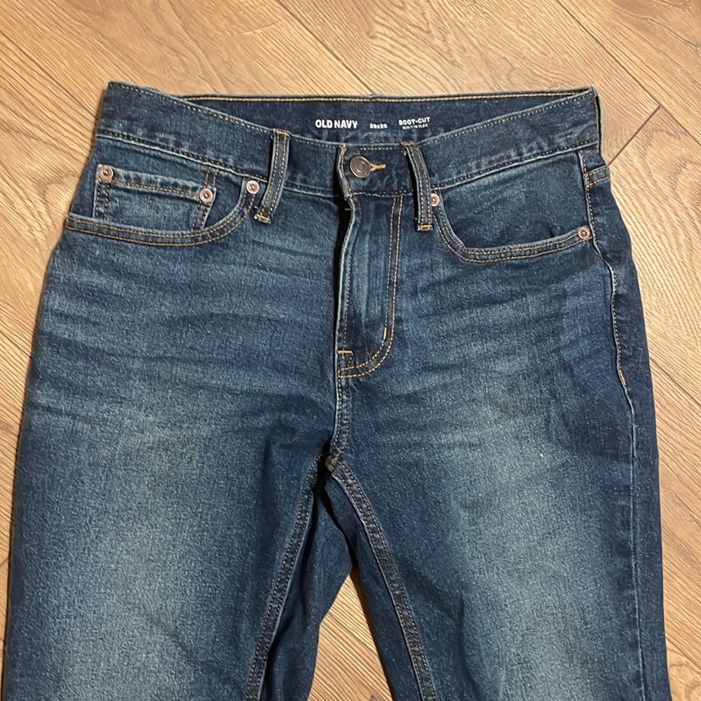 Old Navy Men’s Bootcut Jeans (28x30) - Picture 2 of 4
